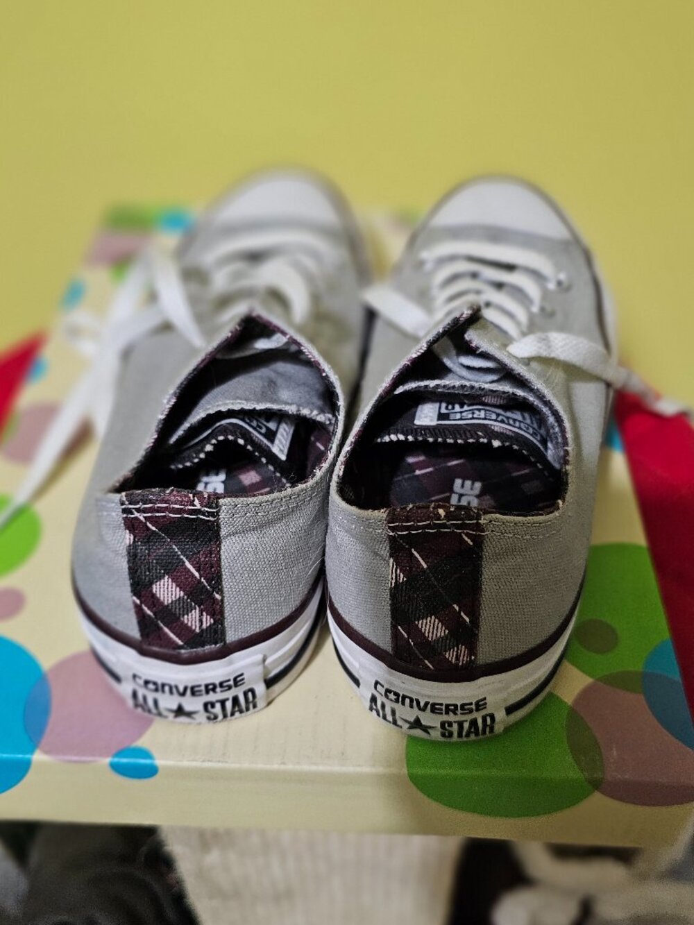 two tone converse